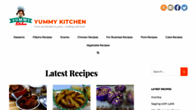What Yummykitchentv.com website looked like in 2020 (3 years ago)