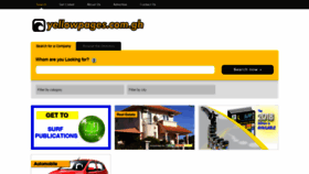 What Yellowpages.com.gh website looked like in 2020 (3 years ago)