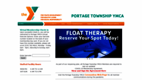 What Ymcaofportage.org website looked like in 2020 (3 years ago)