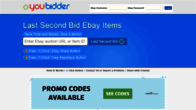 What Youbidder.com website looked like in 2020 (3 years ago)