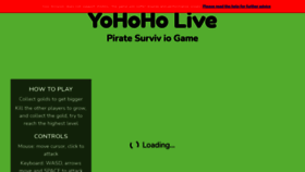 What Yohoho.live website looked like in 2020 (4 years ago)