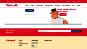 What Yakult.co.id website looked like in 2020 (3 years ago)