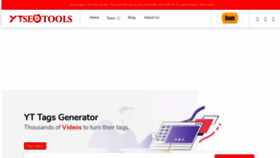What Ytseotools.com website looked like in 2020 (3 years ago)