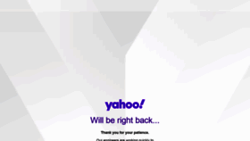 What Yahoo-inc.com website looked like in 2020 (3 years ago)