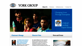 What Yorkexports.in website looked like in 2020 (3 years ago)