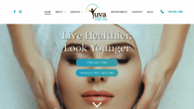What Yuvamedicalspa.com website looked like in 2020 (3 years ago)