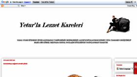 What Yeturlalezzetkareleri.com website looked like in 2020 (3 years ago)
