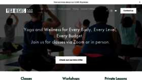 What Yogaheightsdc.com website looked like in 2021 (3 years ago)