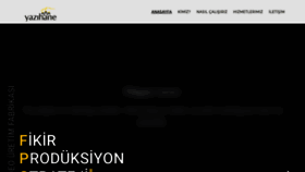 What Yazihane.com.tr website looked like in 2021 (4 years ago)