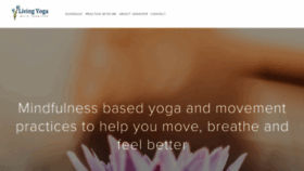 What Yogacentermb.com website looked like in 2021 (3 years ago)