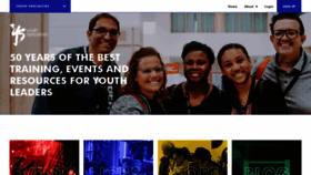 What Youthspecialties.com website looked like in 2021 (3 years ago)