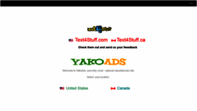 What Yakoads.com website looked like in 2021 (3 years ago)