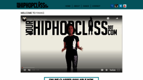 What Yourhiphopclass.com website looked like in 2021 (3 years ago)