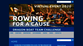 What Ymcadragonboat.org website looked like in 2021 (3 years ago)