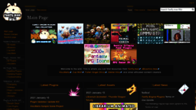 What Yanfly.moe website looked like in 2021 (4 years ago)