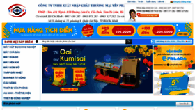 What Yenphat.vn website looked like in 2021 (3 years ago)