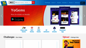 What Yogems.com website looked like in 2021 (3 years ago)