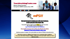 What Youradvertisingcenter.com website looked like in 2021 (5 years ago)