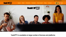 What Yeahiptv.com website looked like in 2021 (3 years ago)