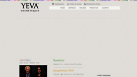 What Yevacosmetiques.com.br website looked like in 2021 (3 years ago)