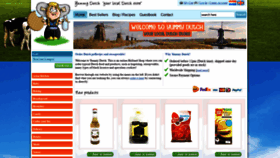 What Yummydutch.com website looked like in 2021 (3 years ago)