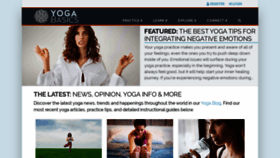 What Yogabasics.com website looked like in 2021 (3 years ago)