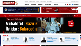 What Yeniduzen.com website looked like in 2021 (3 years ago)