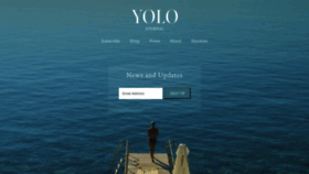What Yolojournal.com website looked like in 2021 (3 years ago)