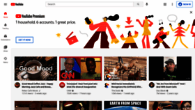 What Youtube.at website looked like in 2021 (3 years ago)