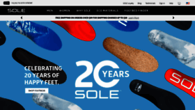 What Yoursole.com website looked like in 2021 (3 years ago)
