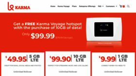 What Yourkarma.com website looked like in 2021 (3 years ago)