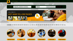 What Yellowpages.com.vn website looked like in 2021 (3 years ago)