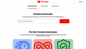What Yt1s.com website looked like in 2021 (3 years ago)