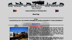 What Yumaoldthreshers.org website looked like in 2021 (3 years ago)