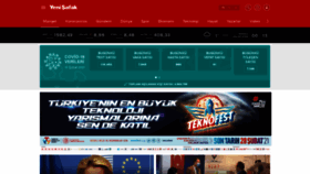 What Yenisafak.com website looked like in 2021 (3 years ago)