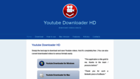What Youtubedownloaderhd.com website looked like in 2021 (3 years ago)