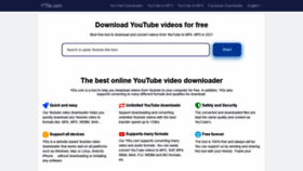 What Yt5s.com website looked like in 2021 (3 years ago)
