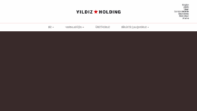 What Yildizholding.com.tr website looked like in 2021 (3 years ago)