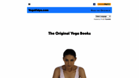 What Yogavidya.com website looked like in 2021 (3 years ago)