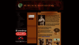What Yoyomuseum.com website looked like in 2021 (3 years ago)