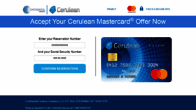 What Yourceruleancard.com website looked like in 2021 (3 years ago)