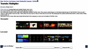 What Youtubemultiplier.com website looked like in 2021 (3 years ago)