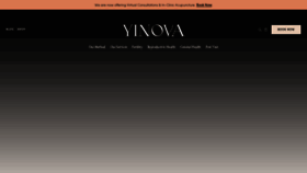 What Yinovacenter.com website looked like in 2021 (3 years ago)