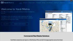 What Yardimatrix.com website looked like in 2021 (3 years ago)
