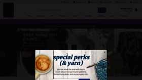 What Yarn.com website looked like in 2021 (3 years ago)