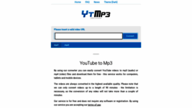 What Ytmp3.cc website looked like in 2021 (3 years ago)
