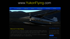 What Yukonflying.com website looked like in 2021 (3 years ago)