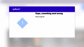 What Yahoo.co.uk website looked like in 2021 (3 years ago)