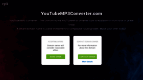 What Youtubemp3converter.com website looked like in 2021 (3 years ago)