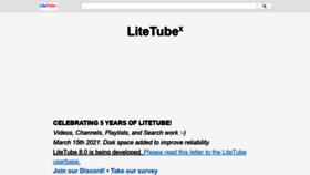 What Yt.d0.cx website looked like in 2021 (3 years ago)